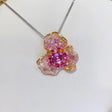 2 Carat Moissanite 925 Sterling Silver Pendant Necklace - V.I.P Digital Presence