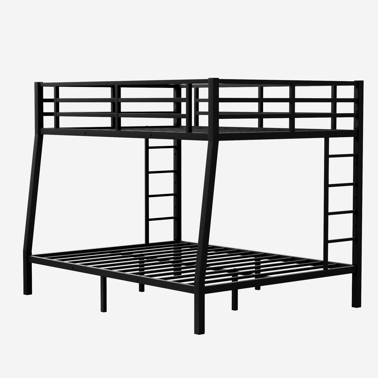 Metal Full XL over Queen Bunk Bed for Teens and Adults,Space-Saving/Noise Reduced/No Box Spring Needed - V.I.P Digital Presence