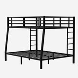 Metal Full XL over Queen Bunk Bed for Teens and Adults,Space-Saving/Noise Reduced/No Box Spring Needed - V.I.P Digital Presence