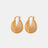 Copper Glass Stone U Shape Earrings - V.I.P Digital Presence