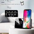 15W Mobile Phone Stand Wireless Charging Clock Alarm Clock Wireless Charging Temperature Gauge Wireless Charging - V.I.P Digital Presence