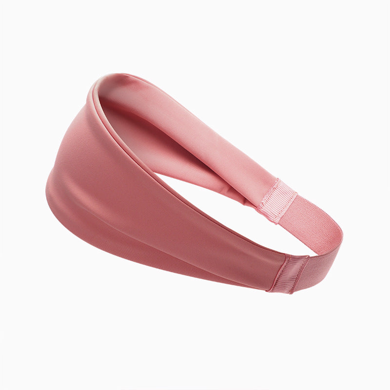 Headbands for sports, hairbands for basketball, outdoor cycling, men's and women's anti sweating, aerobic fitness, yoga, widened sweat absorbing headscarf - V.I.P Digital Presence