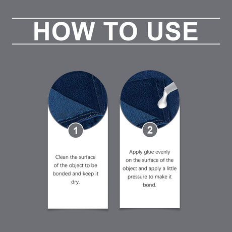 Multi-Purpose Glue, Liquid Adhesive Waterproof Leather Fabric Patch Cracks Multi-Purpose Glue - V.I.P Digital Presence