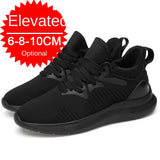 Men's shoes breathable men's casual shoes invisible height increasing shoes mesh sports shoes - V.I.P Digital Presence