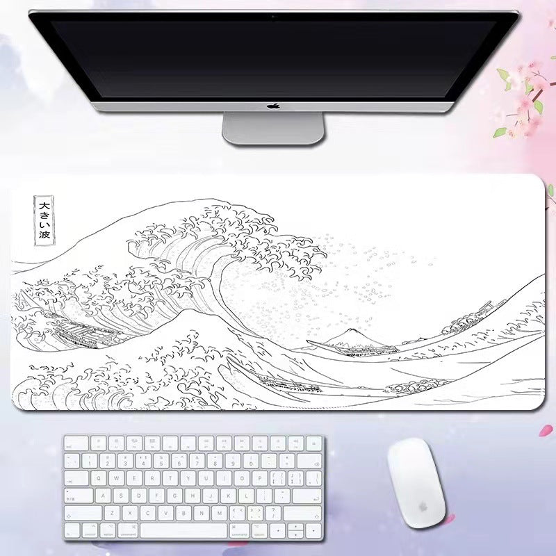 Wave mouse pad advertising game keyboard pad desk pad - V.I.P Digital Presence