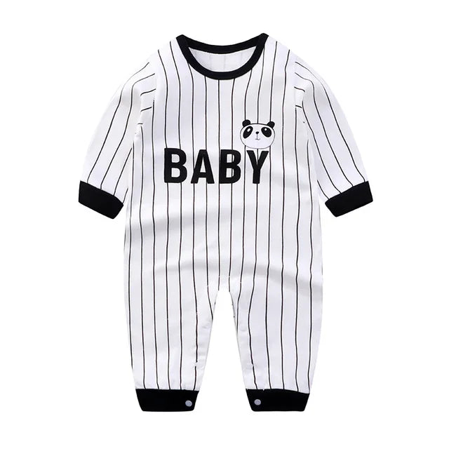 2024 Spring Autumn 0-2 Years Old Baby Romper Baby Jumpsuit Boys Girls Long-sleeved Trousers Newborn Romper Climbing Clothes - V.I.P Digital Presence