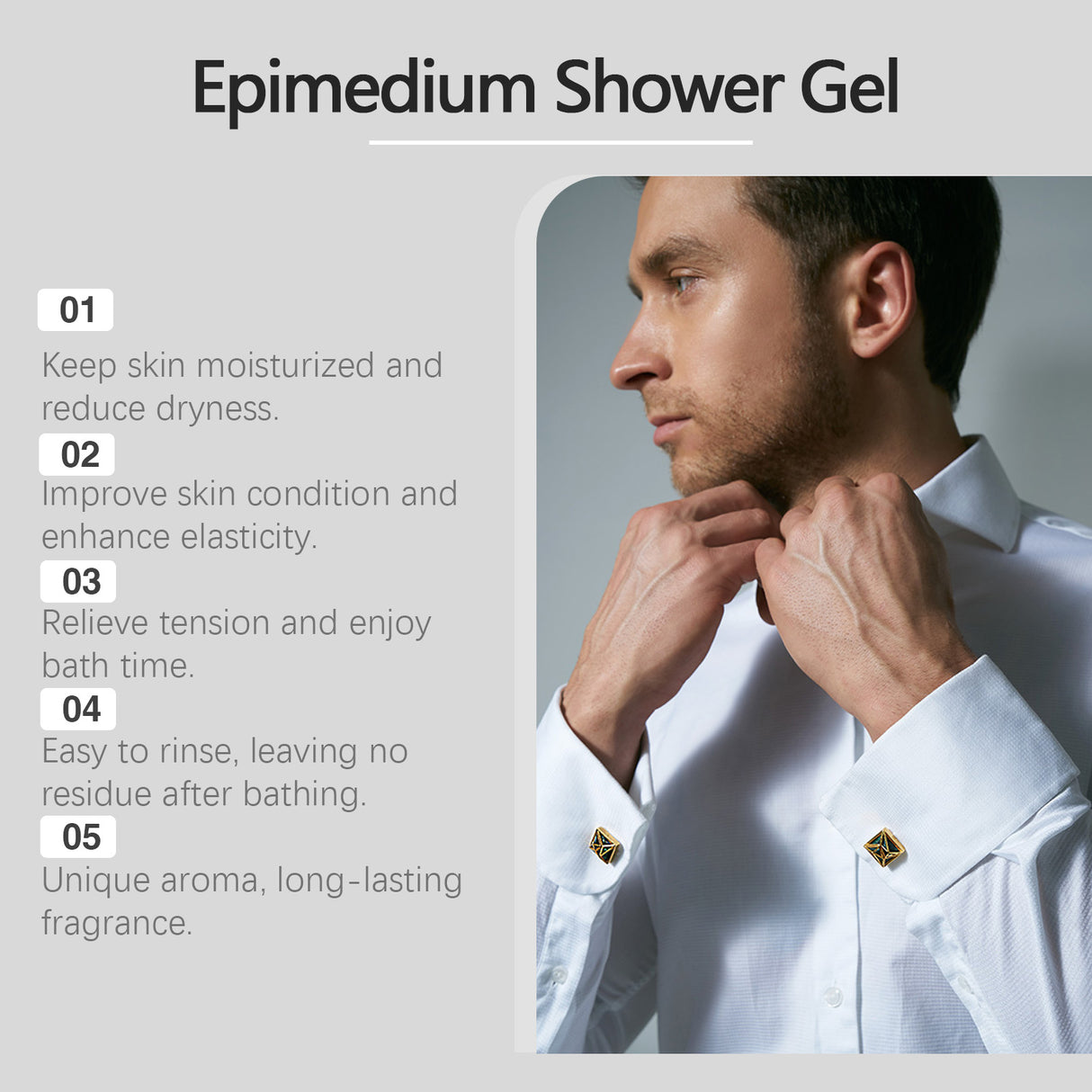 Men's Body Shower Gel Body Skin Clean And Moisturize Stay Fragrant And Smooth Skin Shower Gel - V.I.P Digital Presence