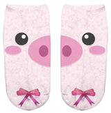 Thin 3D Digital Animal Printed Women's Socks Shallow Socks Adult Invisible Socks - V.I.P Digital Presence