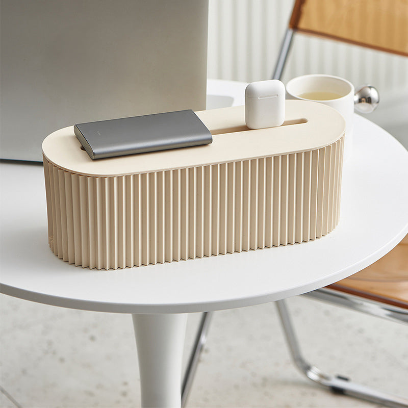Cable management organizer box, an accessory for power strips and home - office power cables - V.I.P Digital Presence