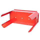Mini Elevated garden bed, metal elevated outdoor flowerpot box, suitable for backyard and terrace, large flowerpot Red + Steel - V.I.P Digital Presence