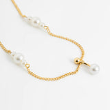 Zircon navel nail body chain sexy imitation pearl tassel chain - V.I.P Digital Presence