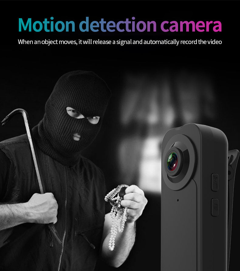 A18 Law Enforcement Recorder Outdoor Sports Conference Field Recorder Portable Back Clip Camera HD Camera - V.I.P Digital Presence