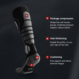Winter ski socks men and women outdoor sports warm breathable long tube thickening pressure function calf socks - V.I.P Digital Presence