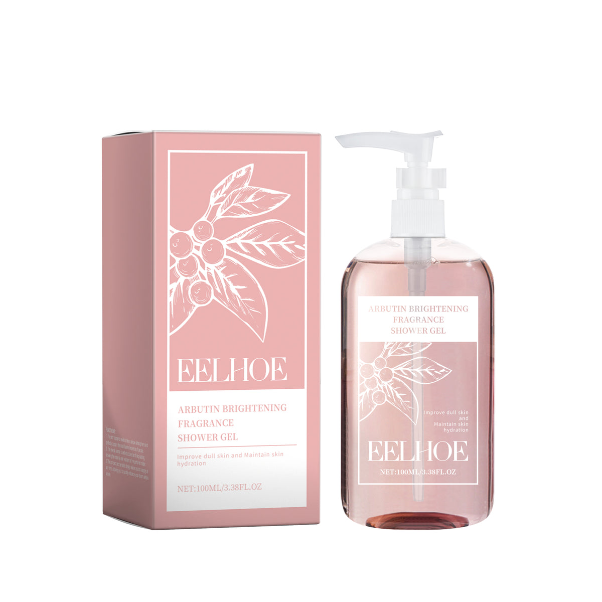 Arbutin Shower Gel Fragrance Fresh And Gentle Clean Skin Exfoliating Nourishing Skin Care Shower Gel