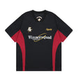 Color Block Splicing V-Neck Sports Short Sleeve T-Shirt Men's Letter Embroidery Breathable Quick-Dry Loose Casual Top - V.I.P Digital Presence