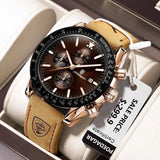 Multi functional waterproof night light men's watch quartz watch - V.I.P Digital Presence
