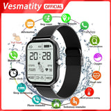 CT2 Smart Watch Full Touch Fitness Smart Watch Heart Rate Monitor Bluetooth Call Waterproof Watch - V.I.P Digital Presence