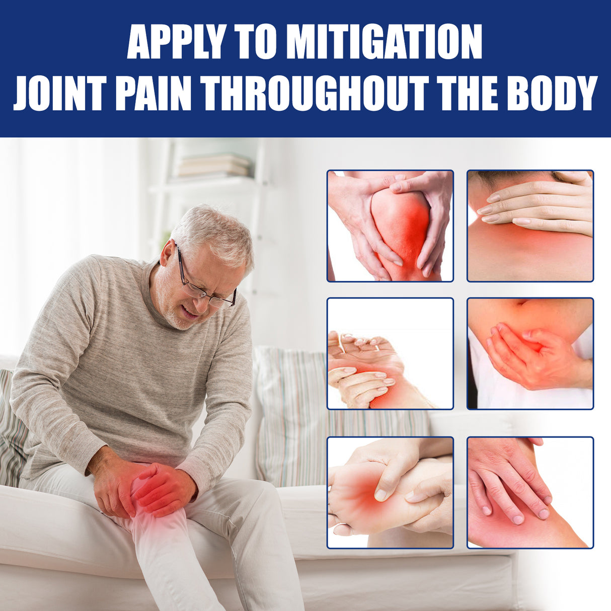 Various Vitamins Joint & Bone Care Cream, Wrist Leg Bend Joint Shoulder Neck Sinew Massage To Relieve Soreness Cream - V.I.P Digital Presence