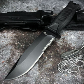 Goebel Infantry Outdoor Tactical Wilderness Survival Straight Knife Collection Of Self-Defense Carry Knives Outdoor Pocket Knife - V.I.P Digital Presence