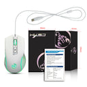 X100 wired gaming mouse with colorful glowing e-sports office mouse adjustable 3600dpi - V.I.P Digital Presence