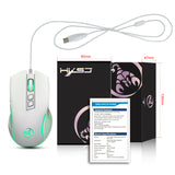 X100 wired gaming mouse with colorful glowing e-sports office mouse adjustable 3600dpi - V.I.P Digital Presence