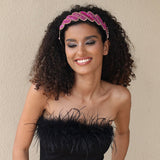 Gorgeous Mizhu Water Diamond Baroque Retro Wide Edge Hair Accessories - V.I.P Digital Presence