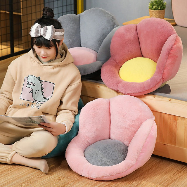 Cushion Japanese style flower children's small sofa for young children, boys and girls, baby bedroom reading corner, ground reading cushion - V.I.P Digital Presence