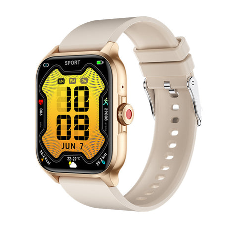 New QX15 smart watch Bluetooth call HD screen rotating button heart rate blood oxygen waterproof sports - V.I.P Digital Presence