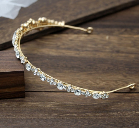Rhinestone headband diadem wedding dress accessories - V.I.P Digital Presence