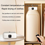 Home clothes dryer intelligent convenient fast drying small foldable storage baby clothes disinfection and drying machine - V.I.P Digital Presence