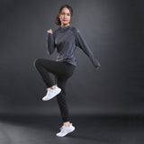 Autumn Thin Women Running T Shirts Gym Fitness Long Sleeves Sweatshirts Quick Dry Training Breathable Hood Sports Yoga Clothing - V.I.P Digital Presence