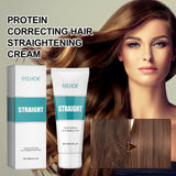 Protein Correction Hair Straightening Cream, Smoothing Frizz Repair Split Damaged Hair Straightening Treatment Cream - V.I.P Digital Presence