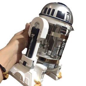 Star Wars R2D2 Robot Mini Home Hand-Poured Coffee Maker Coffee Pot Thermos Pot Mocha French Press Pot - V.I.P Digital Presence