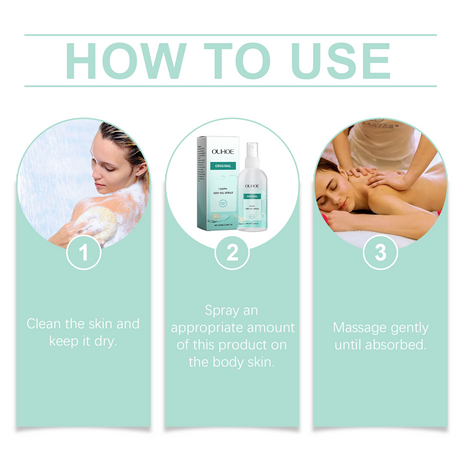 Moisturizing Body Oil Spray, Gentle Dry Skin Hydrating Body Skin Massage Care Oil - V.I.P Digital Presence