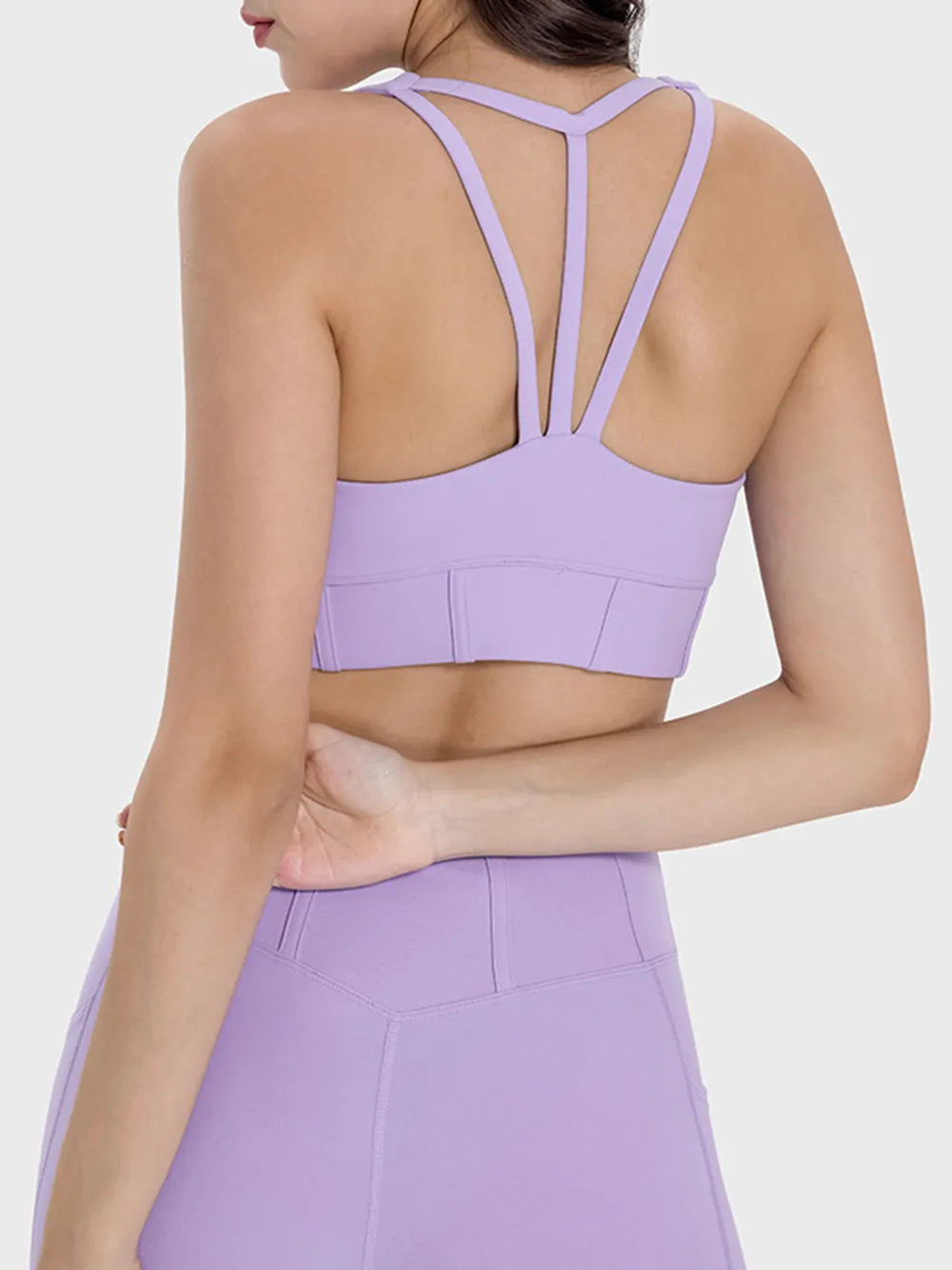 Square Neck Wide Strap Active Tank - V.I.P Digital Presence