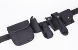 7 pcs Tactical Duty Belt Black Law Enforcement Hutning Equipment System Waist Gun Holster Flashlight Pouch set - V.I.P Digital Presence