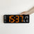 Wall Clock Digital Large LED Wall Mounted Remote Remote Control Date Week Temperature Clock Dual Alarms Gym Big Wall Clock - V.I.P Digital Presence