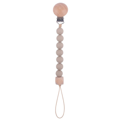 Infant and toddler products, beech wood pacifier clip, soothing wood octagonal pacifier, anti drop chain - V.I.P Digital Presence