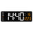 13/16 Inches Large LED Digital Wall Clock ,Wall Mounted Remote Control Temperature Date Week Display Timer Dual Alarm Clock - V.I.P Digital Presence