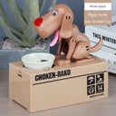Automated Plastic Coin Bank in Panda/Cat Shape - Electronic Deposit, Savings for Kids, Great Gift - V.I.P Digital Presence
