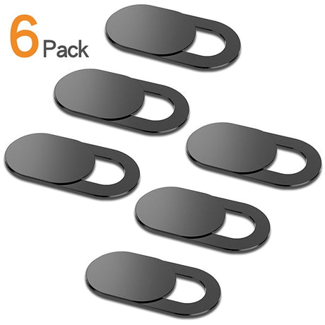 6Pcs/lot  WebCam Cover Shutter Magnet Slider Plastic For iPhone Web Laptop PC For iPad Tablet Camera Mobile Phone Privacy Sticker - V.I.P Digital Presence