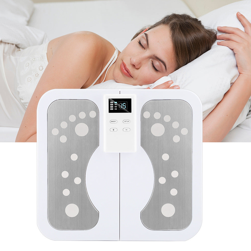 Foot Massager Acupoint Sole Low-Frequency Pulse Household Meridian Dredging Charging Folding Massager - V.I.P Digital Presence