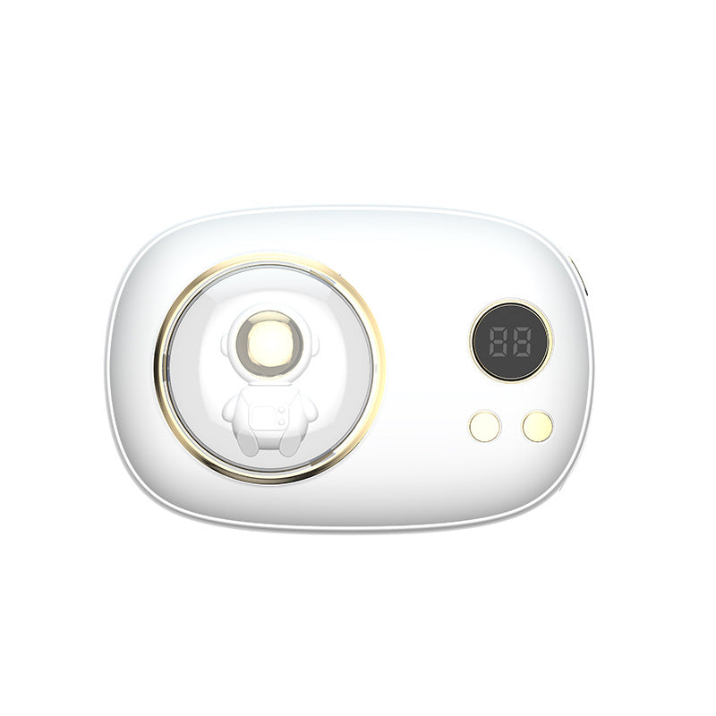 Mini Space Number Display Warm Hand Treasure 2-in-1 Warm Hand Treasure Charging - V.I.P Digital Presence