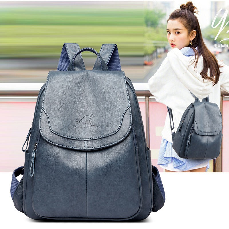 Backpack Women's Fashionable Travel Bag Trendy College Student Backpack - V.I.P Digital Presence