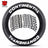 [One-piece set] Tire letter sticker one-piece set One-piece set Suitable for 4 tires No accessories included - V.I.P Digital Presence