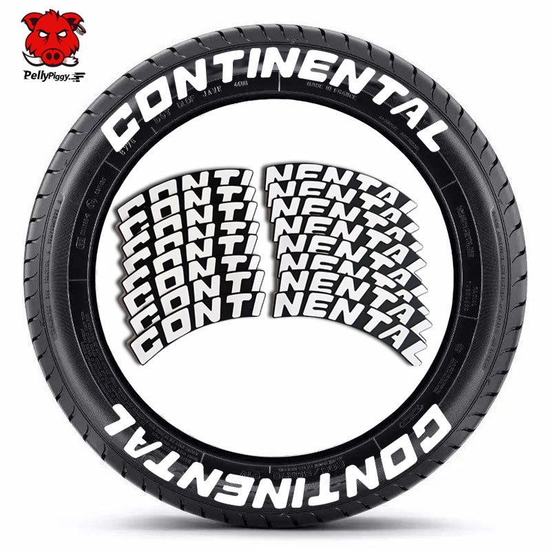 [One-piece set] Tire letter sticker one-piece set One-piece set Suitable for 4 tires No accessories included - V.I.P Digital Presence