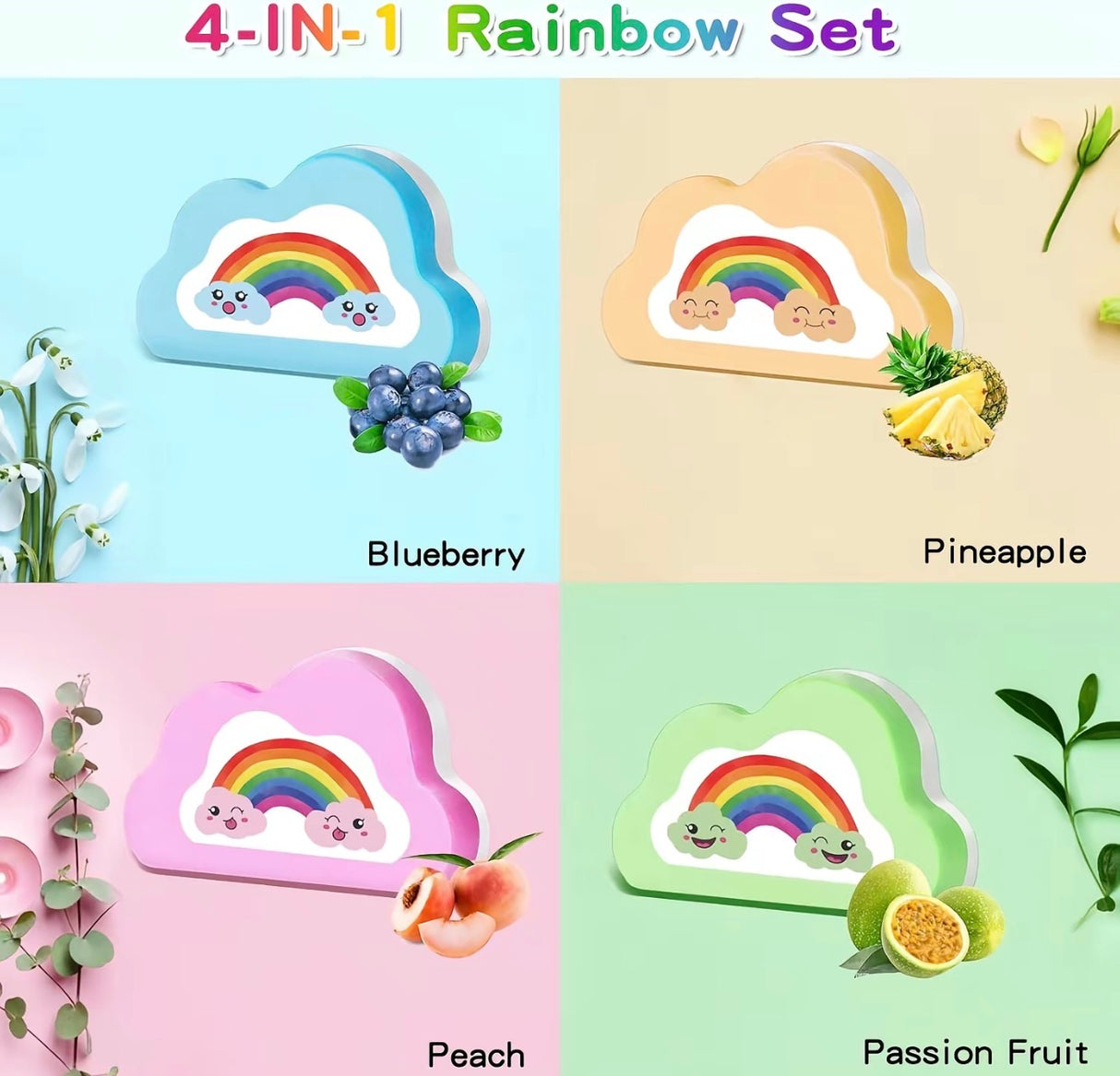 RainbowFizz Kids Bath Bombs