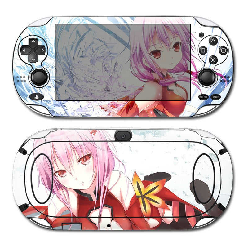 Pegatina PSV1000 de anime para PS Vita1000, pegatina de máquina a color de dibujos animados, película protectora mate para el cuerpo