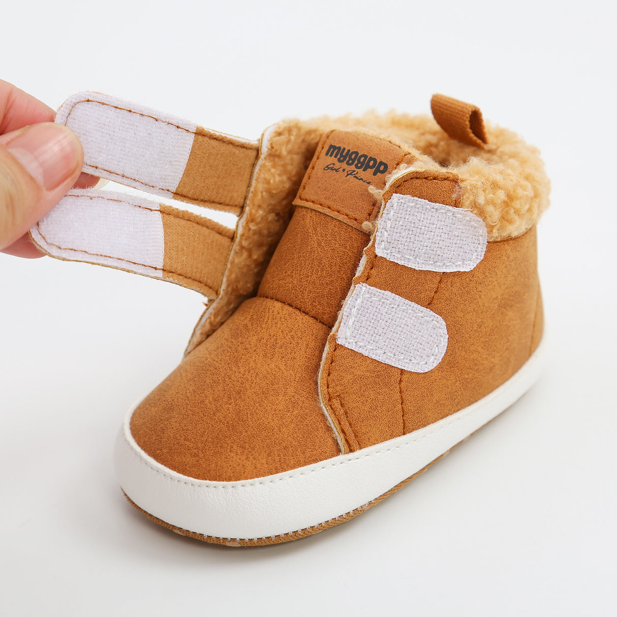 High Top Autumn And Winter Baby Shoes Baby Shoes Walking Shoes Warm Shoes M2035 - V.I.P Digital Presence