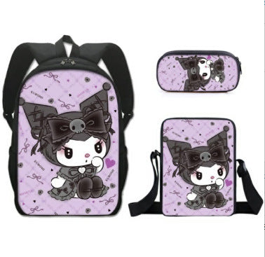 New Cartoon School Bag Printing Custom Bookbag High Quality Backpack Pencil Cases Kids Bags For Girls - V.I.P Digital Presence
